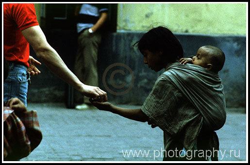 Beggar Gypsies in Moscow