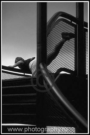 Battery park at morning